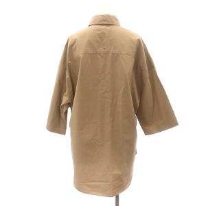 MADISONBLUE J.BRADLEY SHIRT シャツ 九分袖 チュニック丈 01 ベージュ /MI OS