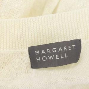MARGARET HOWELL 24SS HOUSEHOLD GOODS FINE LINEN サマーカーディガン 七分袖 八分袖 リネン