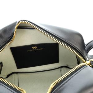ANYA HINDMARCH CROSSBODY MINI EYES RIGHT ショルダーバッグ レザー ブラック