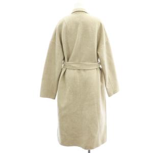 STUNNING LURE ウール ロングコート アウター ベルト付き 1 S ベージュ