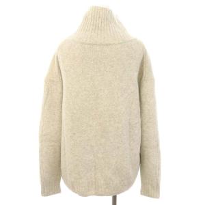 Plage リブハイネックニット セーター 長袖 グレー