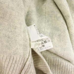 Plage リブハイネックニット セーター 長袖 グレー