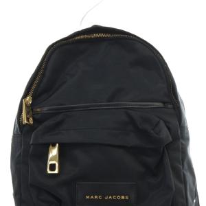 MARC JACOBS ナイロン ミニリュック ロゴ 黒 ブラック
