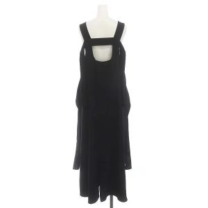 ENFOLD 24SS FLARE SLIT JUMPER SKIRT スリット 38 ブラック