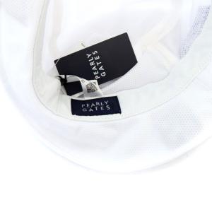 PEARLY GATES 24SS メッシュハット 帽子 白 ホワイト /AK7