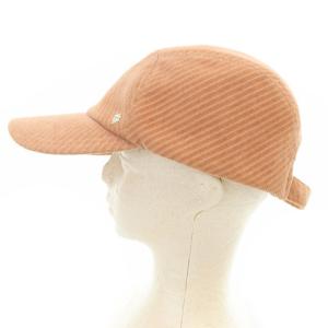HELEN KAMINSKI SIDA コーデュロイ キャップ 帽子 F ピンクべージュ