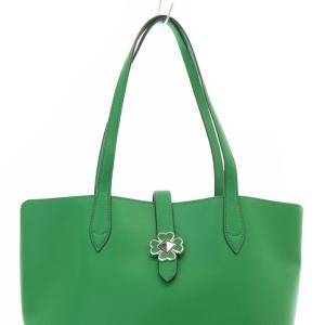 kate spade new york KACI SMALL TOTE トートバッグ ハンドバッグ レザー ロゴ 緑 グリーン