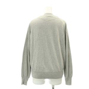 IENA FILARTEX Vネックアンサンブルニット カーディガン 長袖 カットソー 五分袖 杢グレー