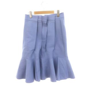 sacai 23SS 23-06955 Wool Melton Skirt 1 ブルー