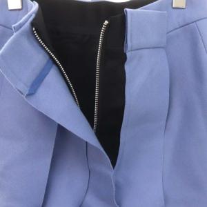sacai 23SS 23-06955 Wool Melton Skirt 1 ブルー