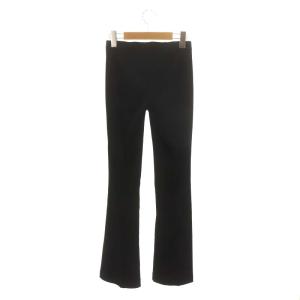 Helmut Lang センタープレスフレアパンツ XS ブラック