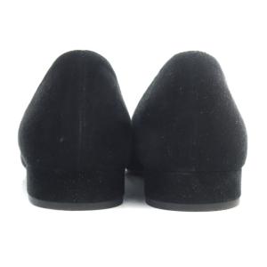 FOXEY パンプス リボンデザイン ポインテッドトゥ 35.5 ブラック