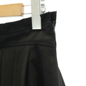 FOXEY NEW YORK Skirt Le Mirabeau スカート フレア ミモレ ロング タック 38 S 黒 ブラック /AT