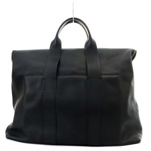 3.1 phillip lim 31hour bag トートバッグ ハンドバッグ バイカラー レザー 茶色 ブラウン 黒 ブラック AC00-0306CPO