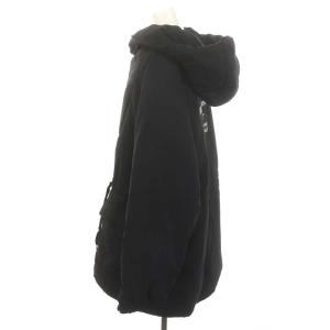 WTAPS DUNE JACKET 中綿ジャケット ロング フード ジップアップ X03 ブラック