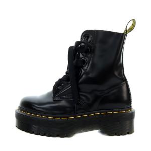 Dr.Martens MOLLY 6ホール ショートブーツ レザー UK4 23cm 黒 ブラック SH
