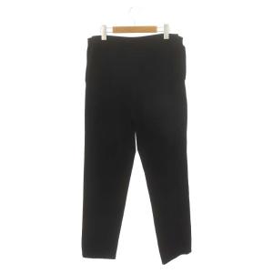 Yohji Yamamoto テーパードパンツ ウール サイドボタン ノータック SS 黒 ブラック