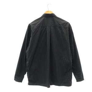 GRAMiCCi PACKABLE UTILITY SHIRTS ナイロンシャツジャケット M 紺 ネイビー