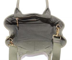 PRADA カナパ トートバッグ ショルダーバッグ 2way カーキ