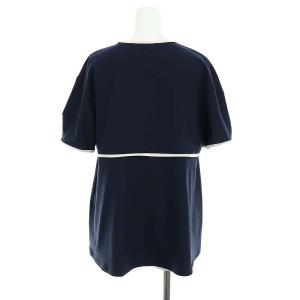 SONO 24SS Summer Strech リボンマークカラーレイションPO プルオーバー ブラウス 半袖 F