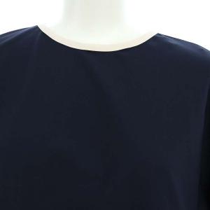 SONO 24SS Summer Strech リボンマークカラーレイションPO プルオーバー ブラウス 半袖 F