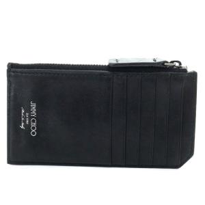 JIMMY CHOO コインケース 小銭入れ カードケース スタッズ レザー 黒 ブラック