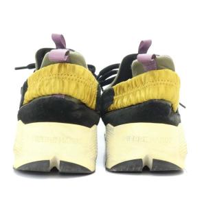 PIERRE HARDY トレックコメット スニーカー ローカット 38 24cm カーキ 黒 ブラック 紫 パープル