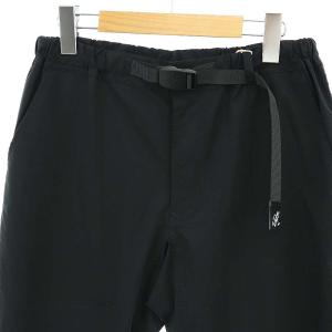 GRAMiCCi 別注SOLOTEXハイストレッチPANTSパンツ テーパード ジッパーフライ S 黒 ブラック GMP4-F1000