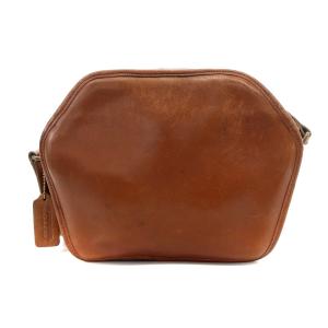 COACH ショルダーバッグ USA製 レザー 茶 ブラウン 9922