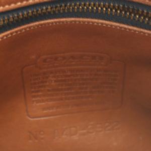 COACH ショルダーバッグ USA製 レザー 茶 ブラウン 9922