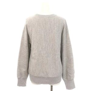 AMERICANA LEE別注 ロゴ ワッペン刺繍トレーナー スウェット 長袖 M グレー