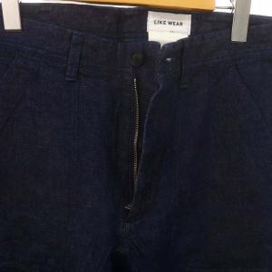 YAECA LIKE WEAR US NAVY デニムパンツ ジーンズ S インディゴ 22601