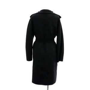Max Mara CUCITO A MANO ラップコート ベルト XS ブラック