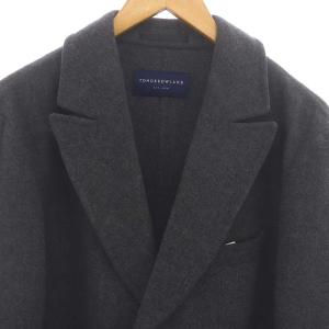 TOMORROWLAND ウールチェスターコート ミドル M グレー