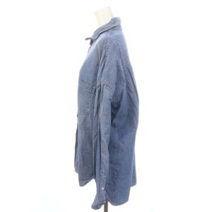 REMI RELIEF デニムシャツ ロング 長袖 F インディゴ