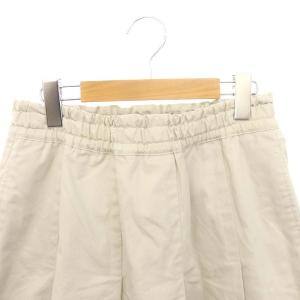 MHL. 22SS コットンフレアスカート ロング ミモレ 1 ライトグレー