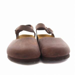BIRKENSTOCK メッシーナ Messina サンダル レザー 37 24cm 茶 ブラウン