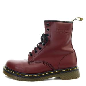 Dr.Martens 1460 8ホールブーツ ワークブーツ ショート フラット レースアップ レザー UK6 25cm ボルドー