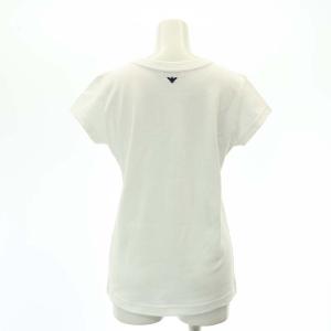 MADISONBLUE 23AW CREW NECK TEE 刺繍入り Tシャツ 半袖 プルオーバー XS 白 ホワイト