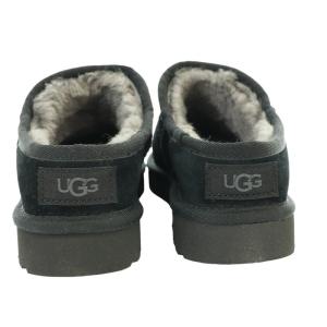 UGG australia クラシックスエードスリッパ スリッポン シューズ ムートン FRAMeWORK取扱 US7 24cm 黒 ブラック 1108193