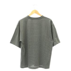 KAPTAIN SUNSHINE 24SS Hard Twisted Border Jersey S/S Tee Tシャツ 半袖 プルオーバー 38 M グレー