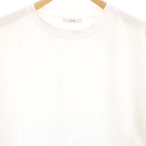 ATON SUVIN 60/2 OVERSIZED T-SHIRT Tシャツ カットソー 半袖 02 白 ホワイト