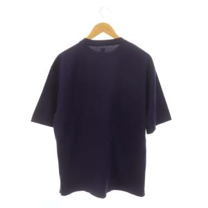 KAPTAIN SUNSHINE 22SS Crewneck Knit Pocket Tee Tシャツ カットソー 半袖 コットン 36 紫 パープル