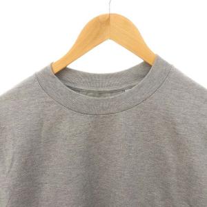 KAPTAIN SUNSHINE Suvin Supima Tube Halfsleeve Tee Heavy Tシャツ カットソー 半袖 36 グレー