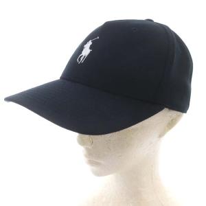 POLO RALPH LAUREN DOUBLE KNIT 5 PANEL CAP 帽子 野球帽 キャップ 黒 ブラック