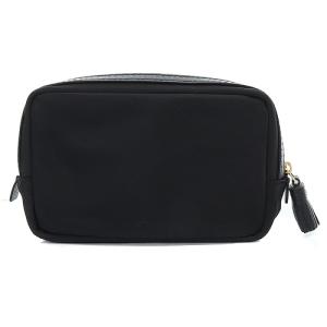 ANYA HINDMARCH IMPORTANT THINGS ポーチ ロゴ 黒 ブラック