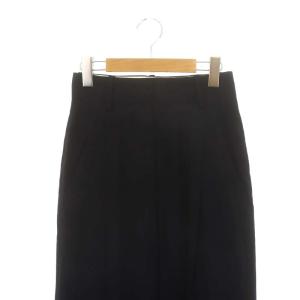 BEAUTY&YOUTH UNITED ARROWS ポリエステルレーヨン 2タックワイドパンツ ボトムス ジップフライ センタープレス 36 S 濃紺