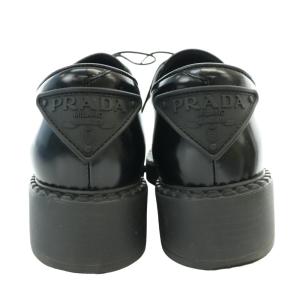 PRADA オックスフォードシューズ レースアップ エナメルレザー 36.5