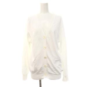 EVERYDAY I LIKE 23SS ICE Vネック カーディガン 長袖 白 ホワイト