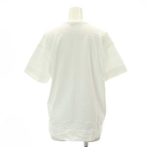 Drawer コットン天竺フォトプリントTEE Tシャツ カットソー 半袖 白 ホワイト